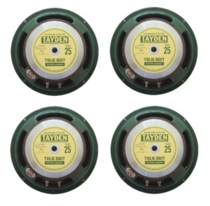 4 x Tayden TRUE BRIT 12" Guitar Speakers 4ohm - BUNDLE PACK 4 x Tayden TRUE BRIT 12" Guitar Speakers 4ohm - BUNDLE PACK